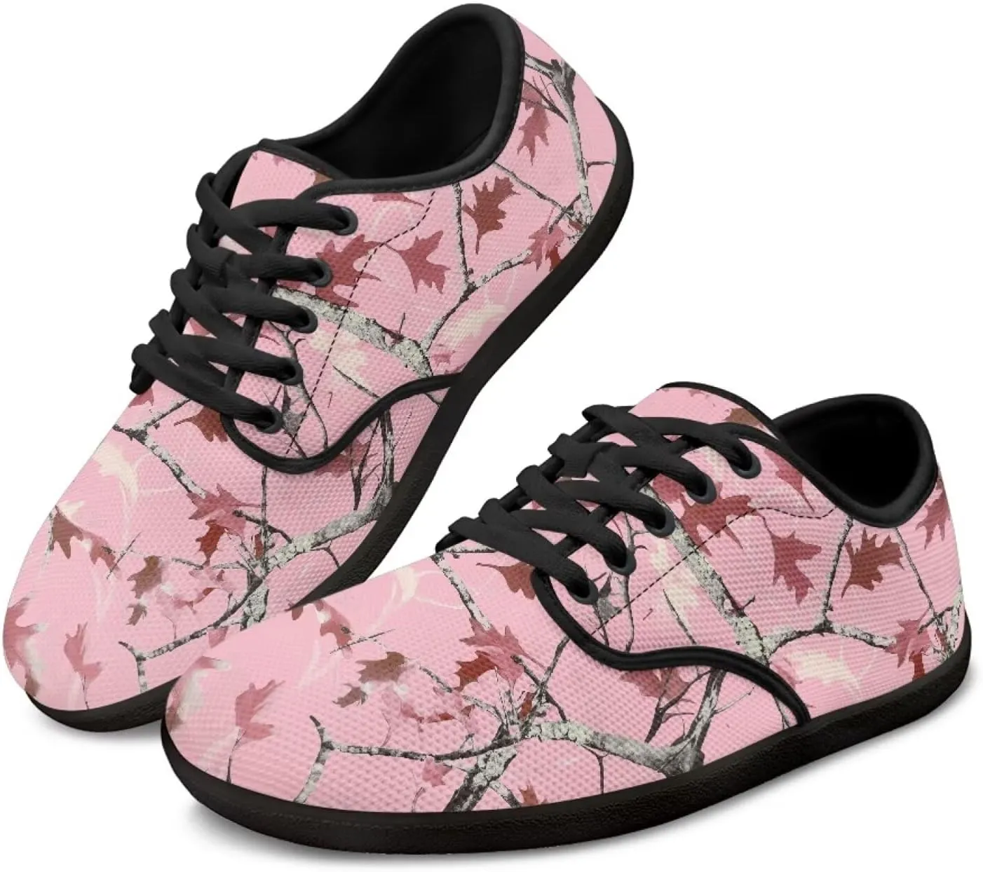 Binienty Men's Women's Barefoot Wide Toe Box Sneakers Non Slip Lace Up Walking Shoes Arch Support Fashion Flats Shoe