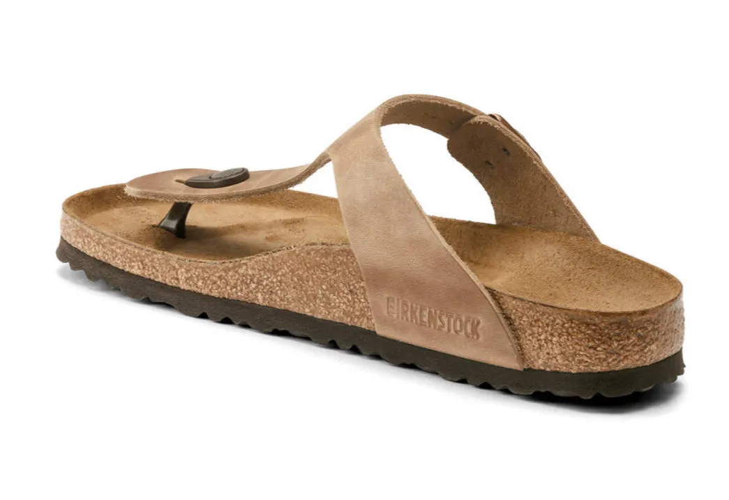Birkenstock Gizeh Oiled Leather Tabacco 943813