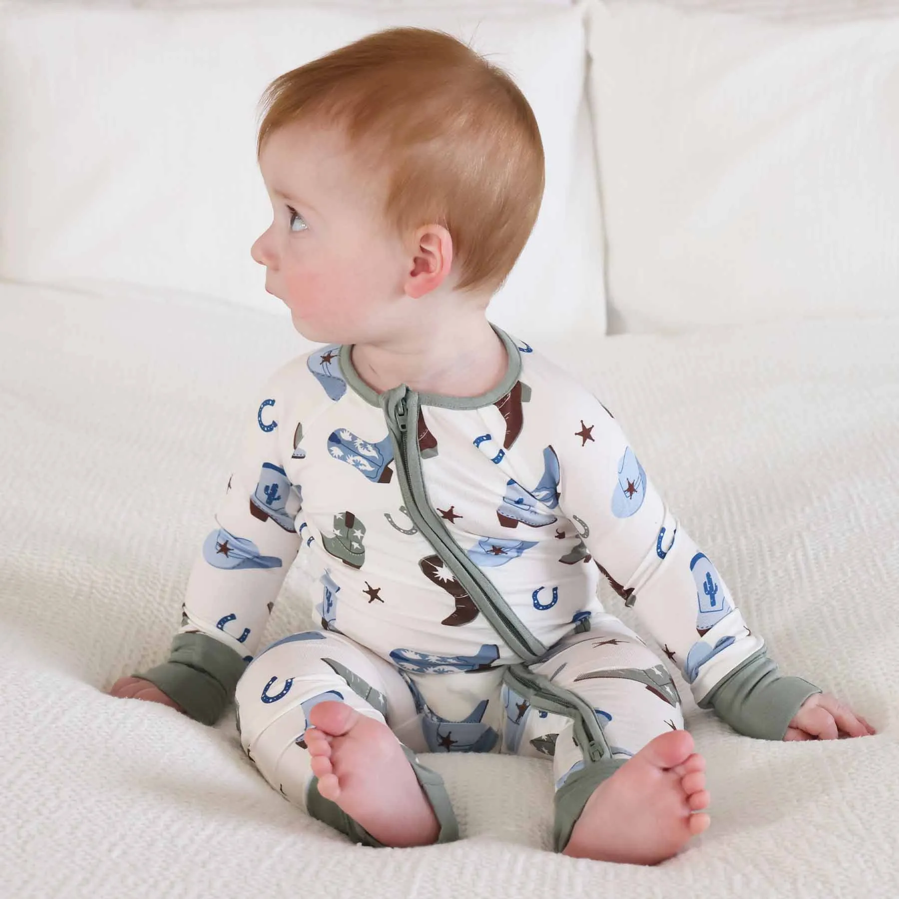 Boot Scootin' Convertible Zip Romper