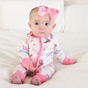 Boot Scootin' Convertible Zip Romper