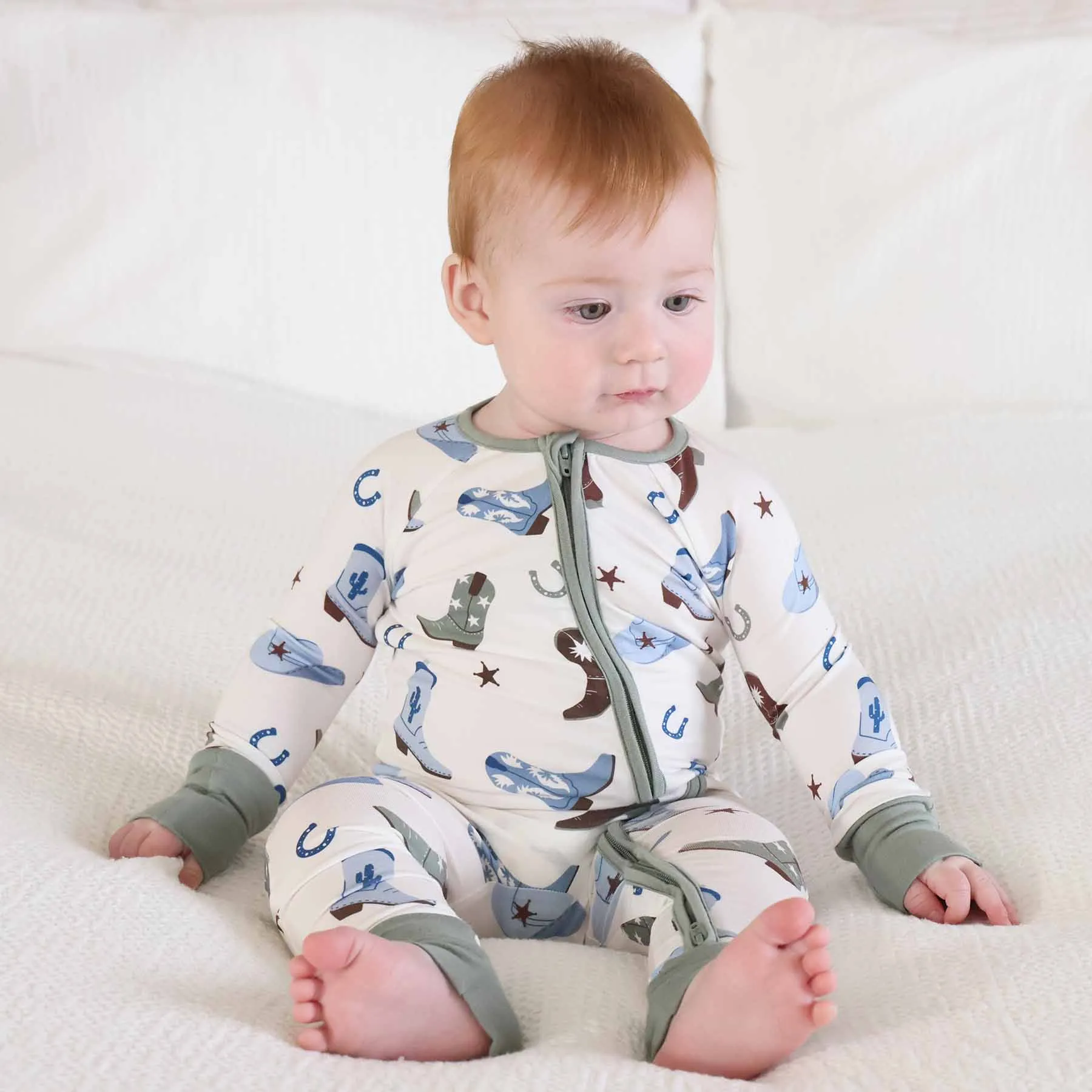 Boot Scootin' Convertible Zip Romper