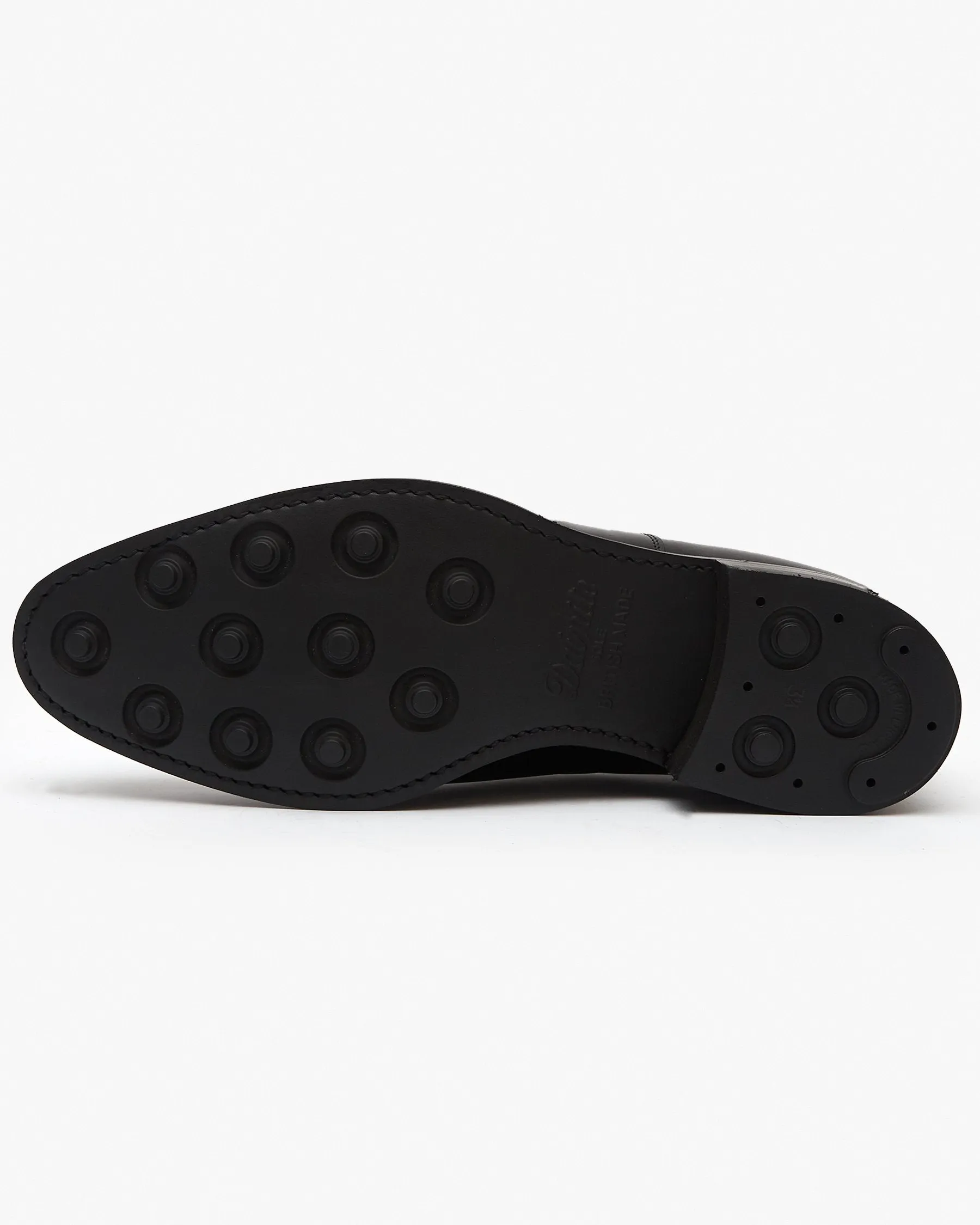 Cheaney Lime R Oxford Shoe - Black Calf Leather / Dainite Rubber Sole