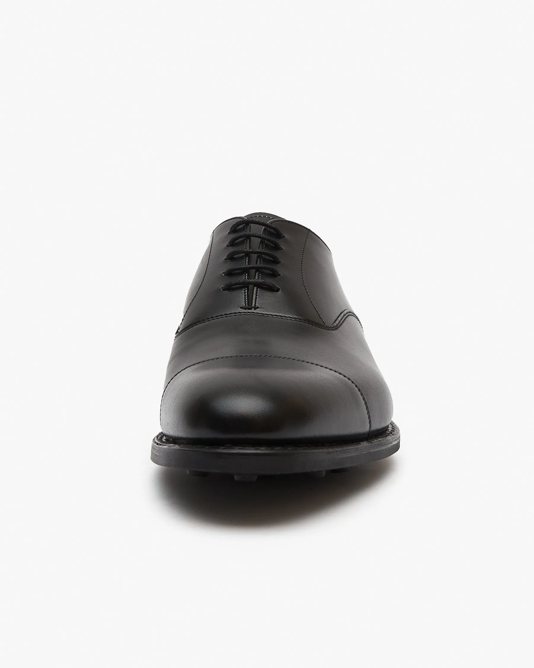 Cheaney Lime R Oxford Shoe - Black Calf Leather / Dainite Rubber Sole