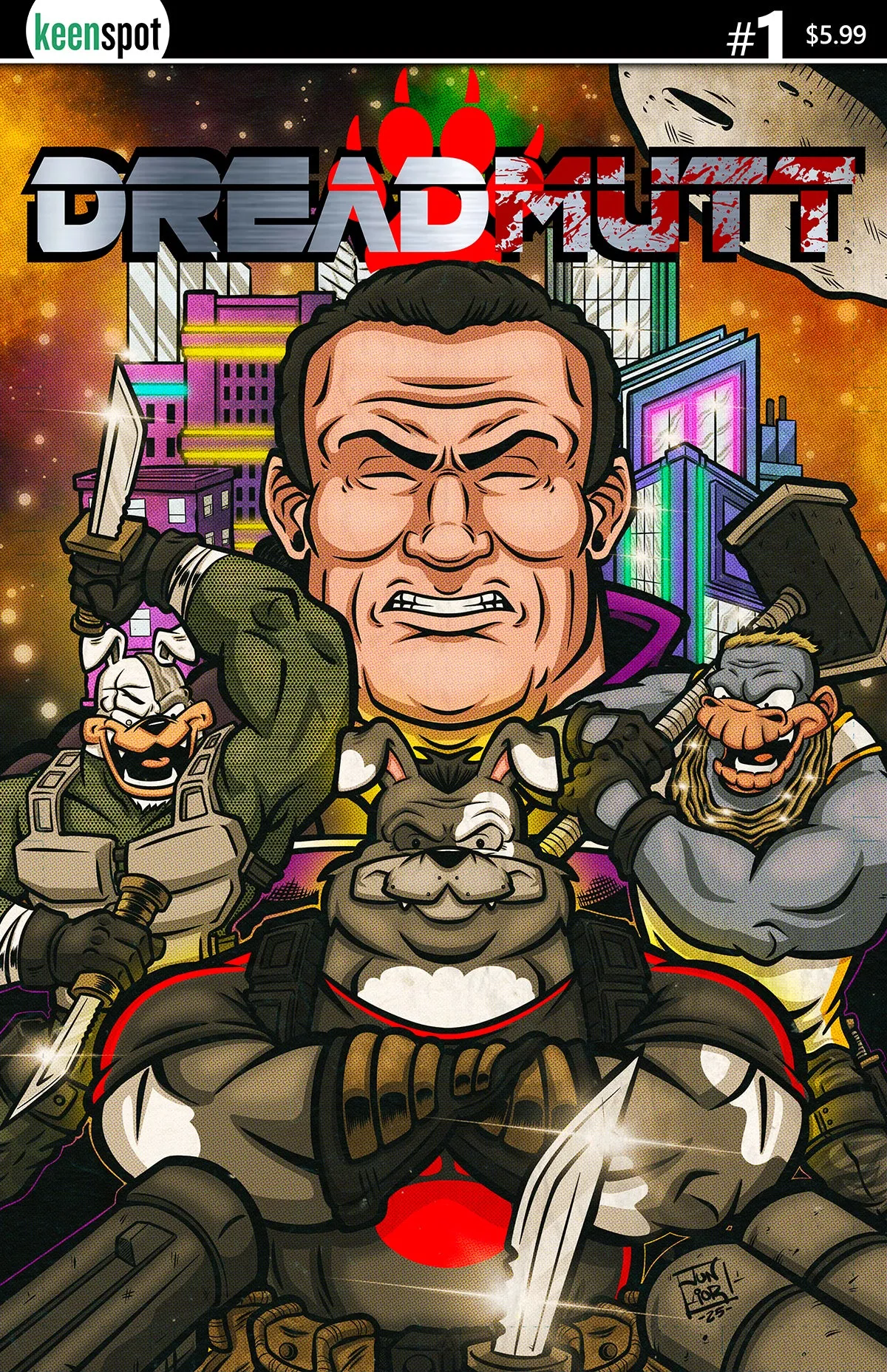 DREADMUTT #1 COVER A JUNIOR RADTKE