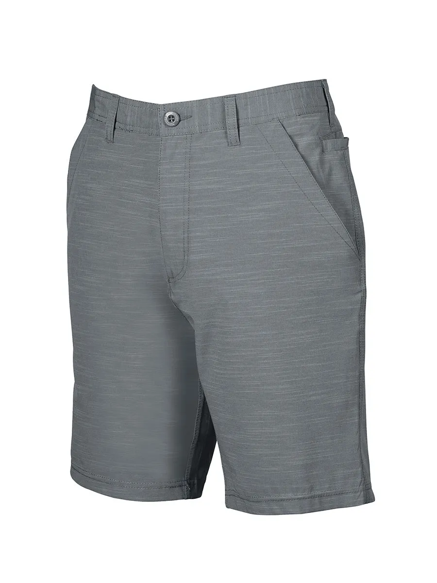Men's Flat Front Travel 4-Way Stretch Technology Short - Caicos