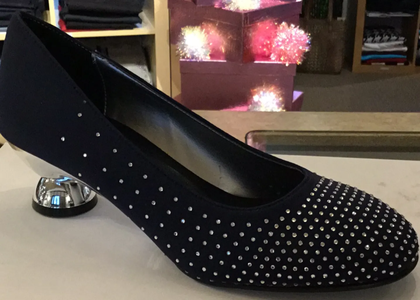 Onex Veracruz Navy Neoprene Pump