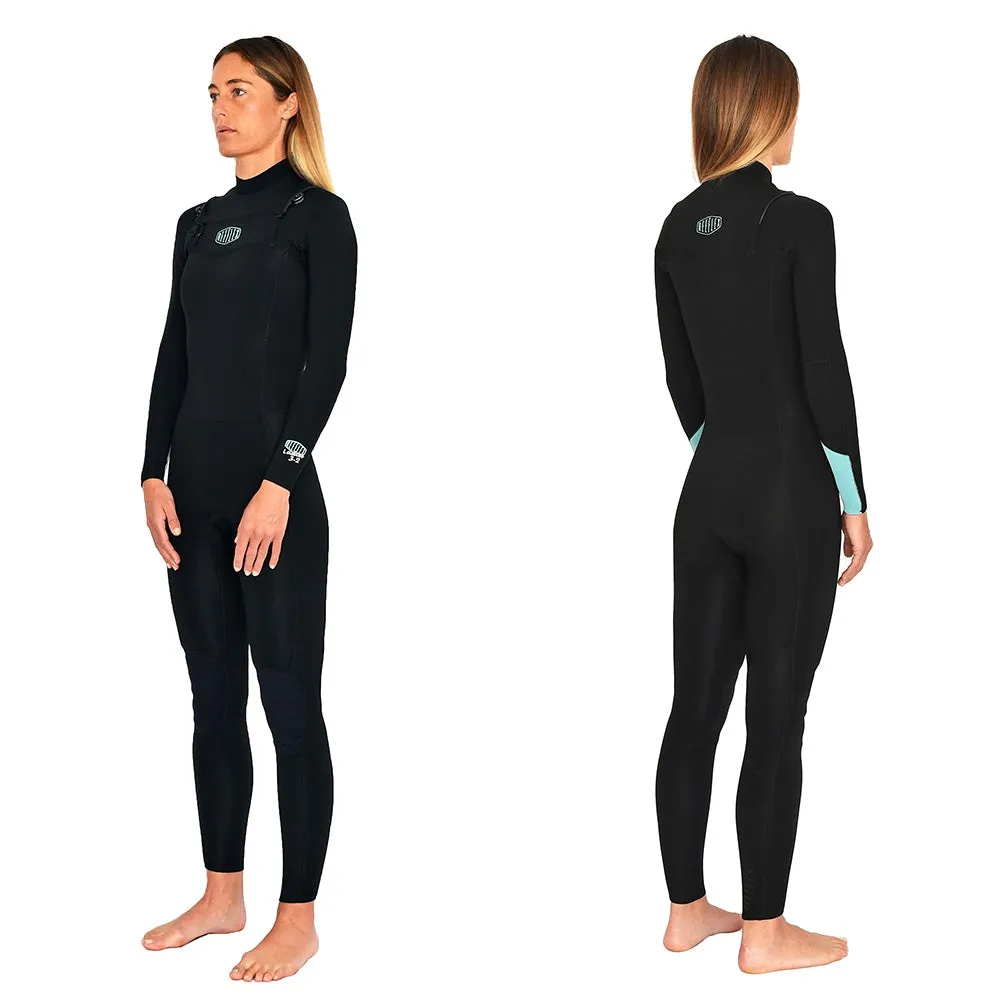 REEFLEX LADIES ECLIPSE CHEST ZIP 3/2MM SEALED STEAMER 2022