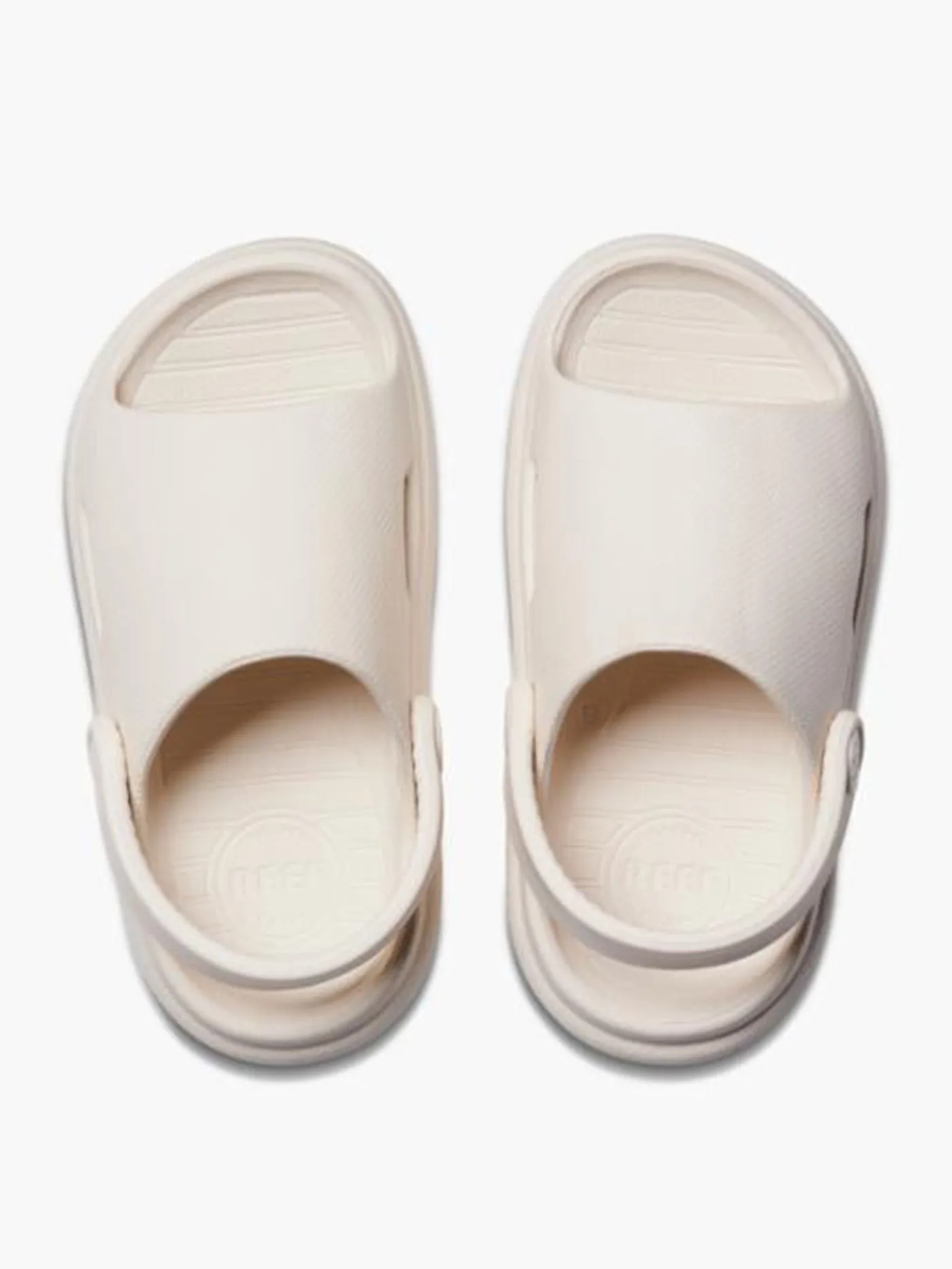 Rio Slide Whisper White Sandals (Little Kids)