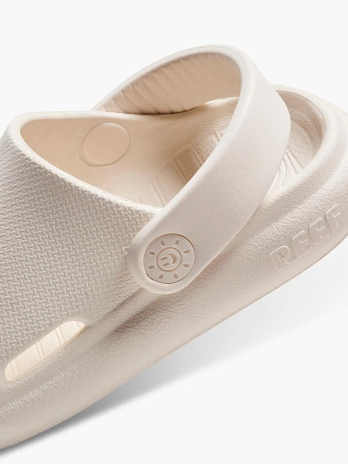 Rio Slide Whisper White Sandals (Little Kids)