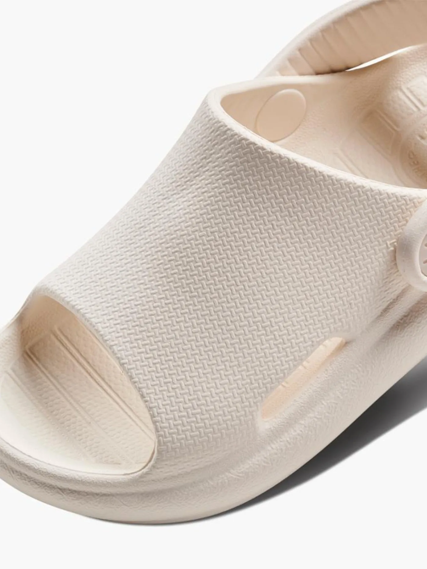 Rio Slide Whisper White Sandals (Little Kids)