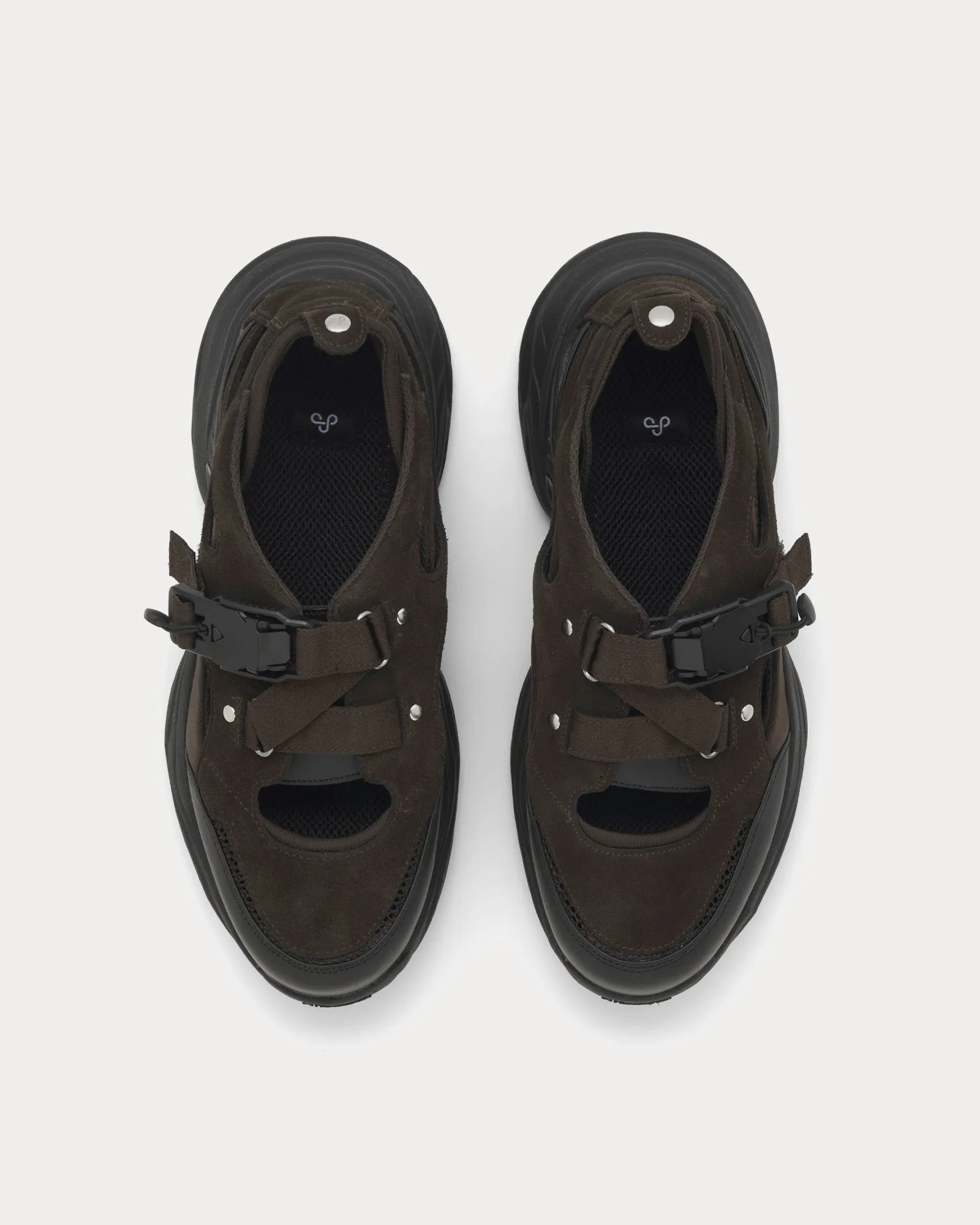 The Curve Aero Brown Slip On Sneakers