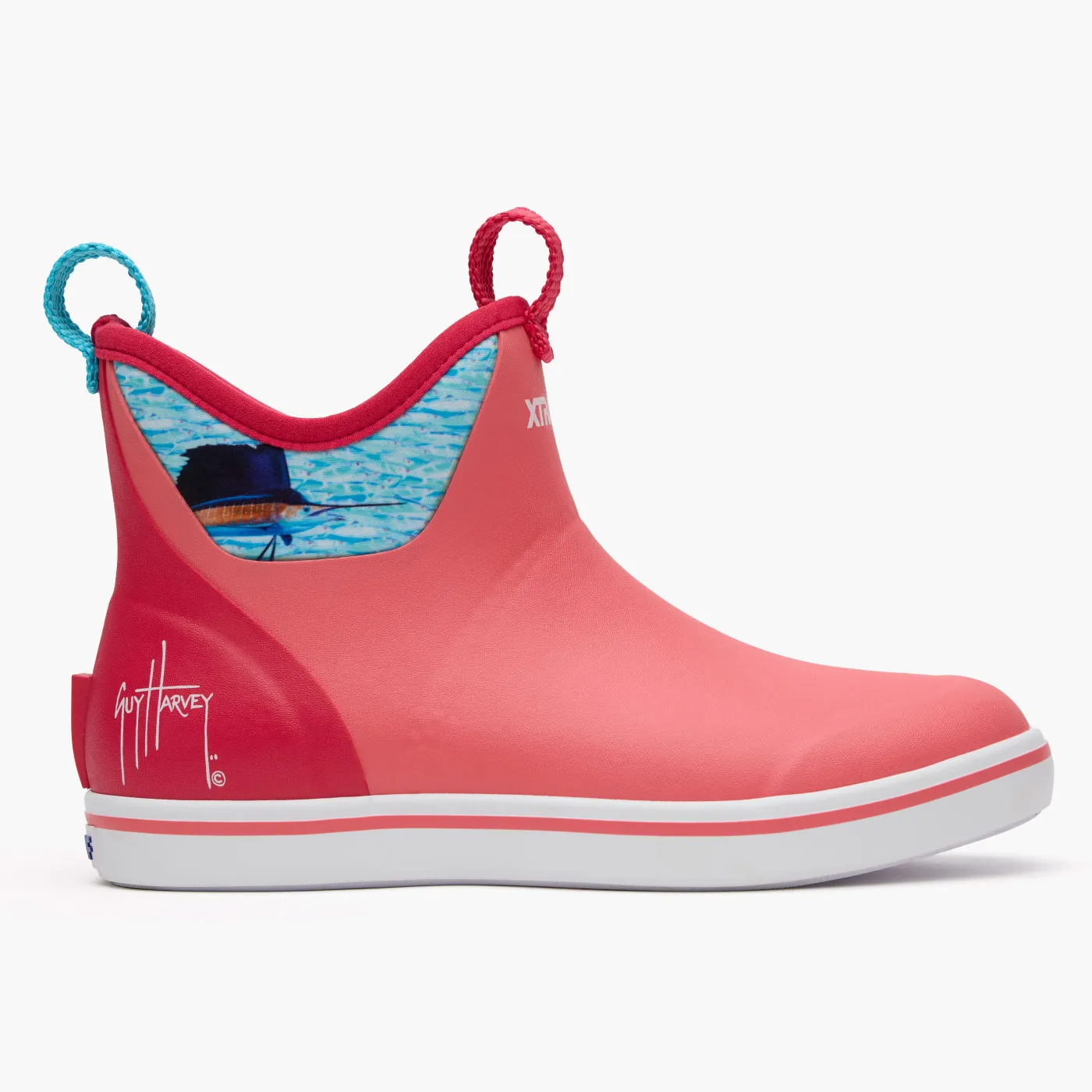 Women's Coral Sailfish 6 In Ankle Deck Boot