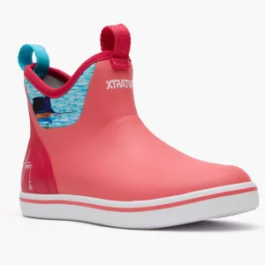 Women's Coral Sailfish 6 In Ankle Deck Boot