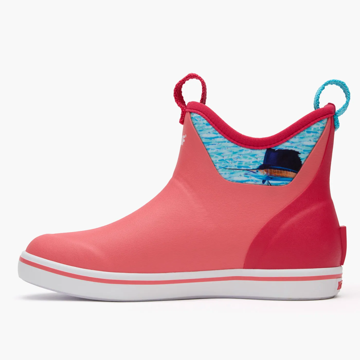 Women's Coral Sailfish 6 In Ankle Deck Boot
