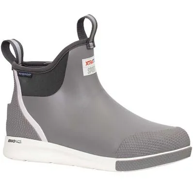 Xtratuf Mens Ankle Deck Boot Sport - Gray