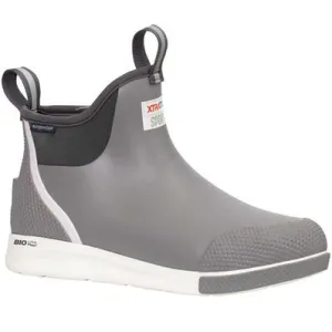 Xtratuf Mens Ankle Deck Boot Sport - Gray