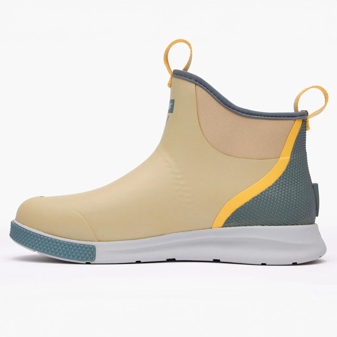 Xtratuf Mens Ankle Deck Boot Sport - Tan Multi