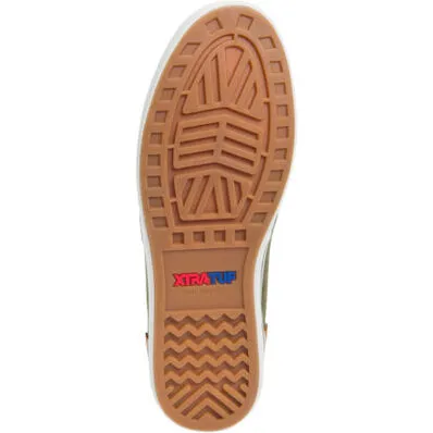 Xtratuf Mens Canvas Sharkbyte Deck Shoe - Green
